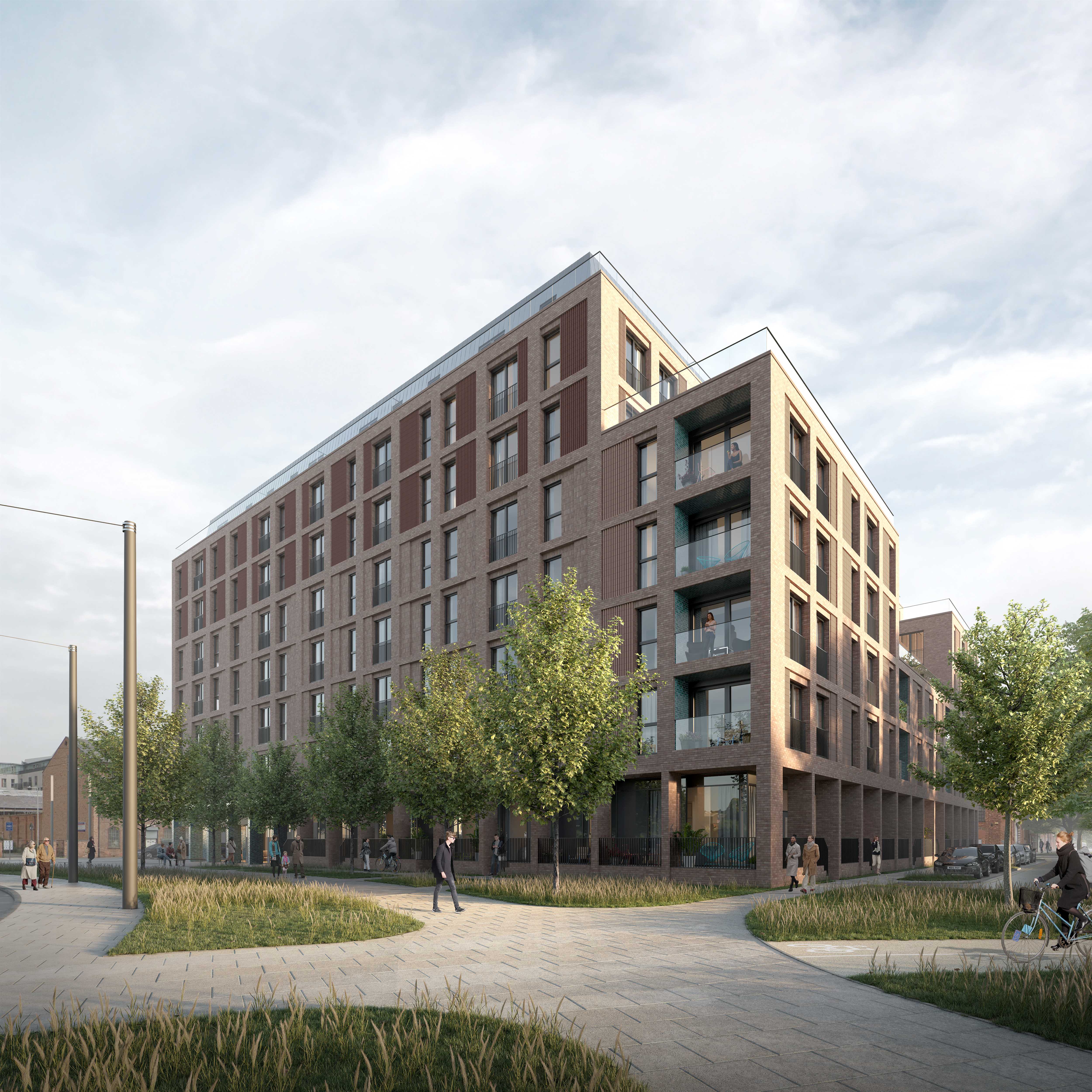 A CGI of the new-look Waterway House